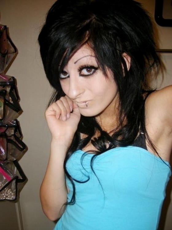 Hot emo girls love video strip